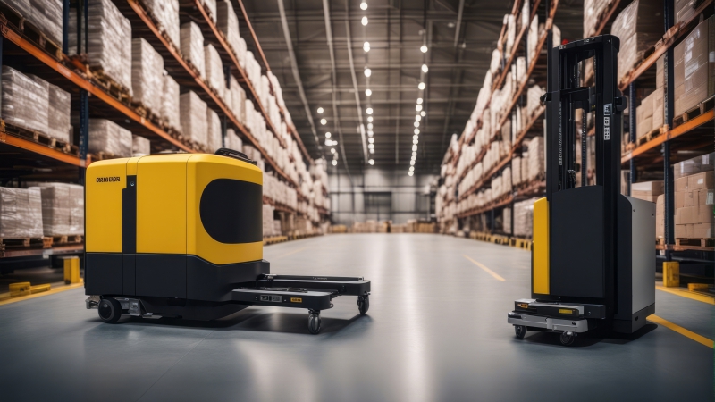Autonomous Mobile Robots for Logistics and Inventory Management